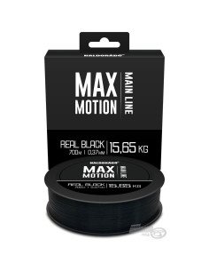Haldorado MAX MOTION Real Black 0,37mm 700m Angelschnur Hochleistungs Schnur Wettkampf Qualität-Endtackle-JJ-Fishing