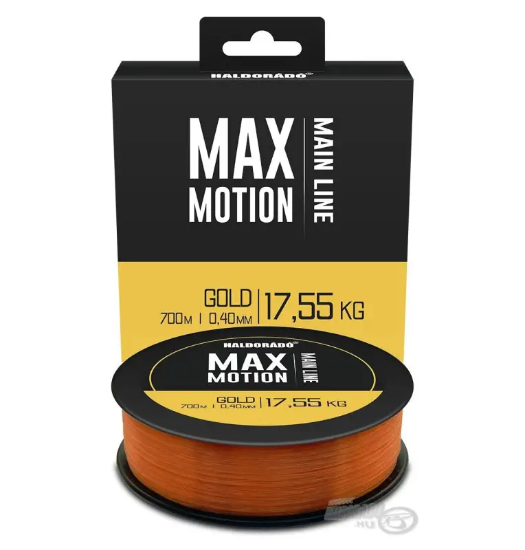 Haldorado MAX MOTION Gold 0,40mm 700m Angelschnur Hochleistungs Schnur Wettkampf Qualität-Endtackle-JJ-Fishing