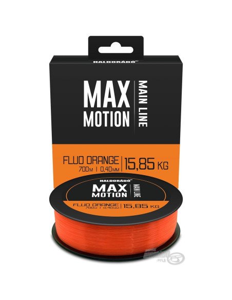 Haldorado MAX MOTION Fluo Orange 0,40mm 700m Angelschnur Hochleistungs Schnur Wettkampf Qualität-Endtackle-JJ-Fishing