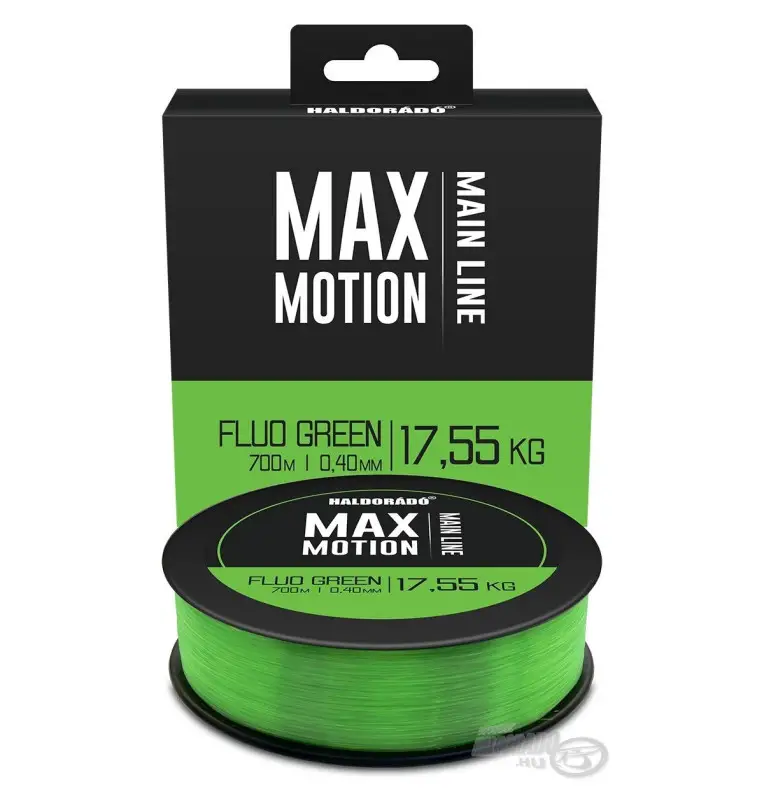 Haldorado MAX MOTION Fluo Green 0,40mm 700m Angelschnur Hochleistungs Schnur Wettkampf Qualität-Endtackle-JJ-Fishing