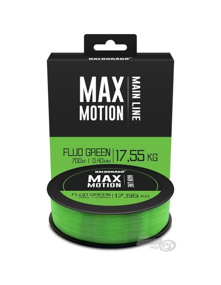 Haldorado MAX MOTION Fluo Green 0,40mm 700m Angelschnur Hochleistungs Schnur Wettkampf Qualität-Endtackle-JJ-Fishing
