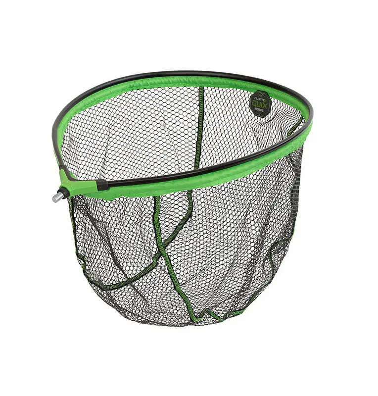 Delphin REAXE 80x70cm FloateR QUIX Gummierter Method Feeder Kescher Rund Kescherkopf Schwimmend Extra Robust-Tackle & Co-JJ-F...