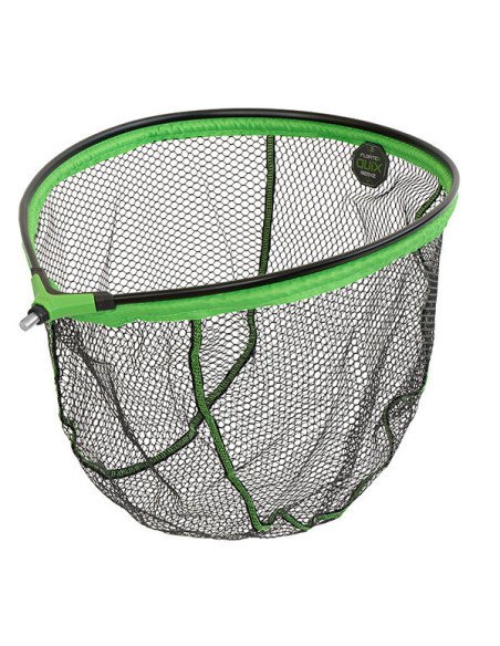 Delphin REAXE 80x70cm FloateR QUIX Gummierter Method Feeder Kescher Rund Kescherkopf Schwimmend Extra Robust-Tackle & Co-JJ-F...