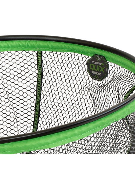 Delphin REAXE 80x70cm FloateR QUIX Gummierter Method Feeder Kescher Rund Kescherkopf Schwimmend Extra Robust-Tackle & Co-JJ-F...