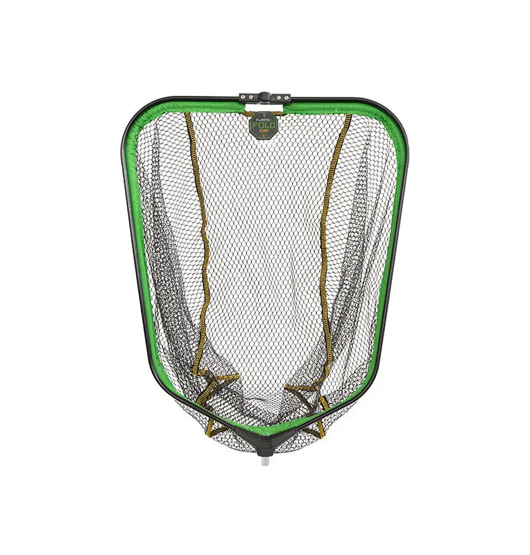 Delphin REAXE 80x70cm FloateR FoldCUBE Gummierter Method Feeder Kescher Faltbar Quadratisch Kescherkopf Schwimmend Extra Robu...