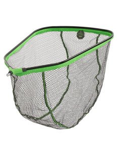 Delphin REAXE 80x70cm FloateR CUBE Gummierter Method Feeder Kescher Quadratisch Kescherkopf Schwimmend Extra Robust-Tackle & ...