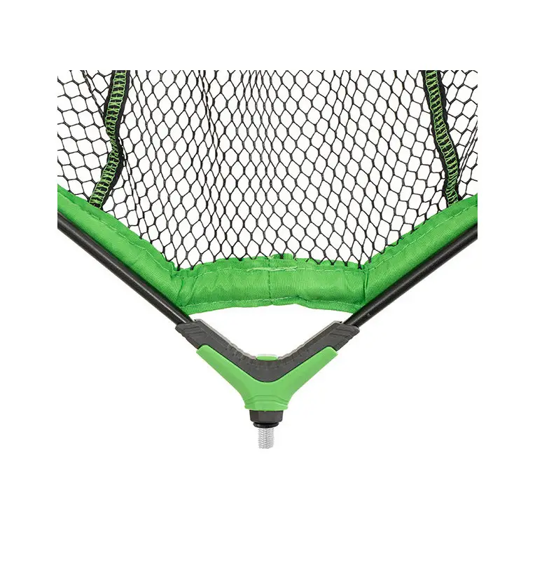 Delphin REAXE 80x70cm FloateR CUBE Gummierter Raubfisch Kescher Quadratisch Kescherkopf Schwimmend Extra Robust-Tackle & Co-J...