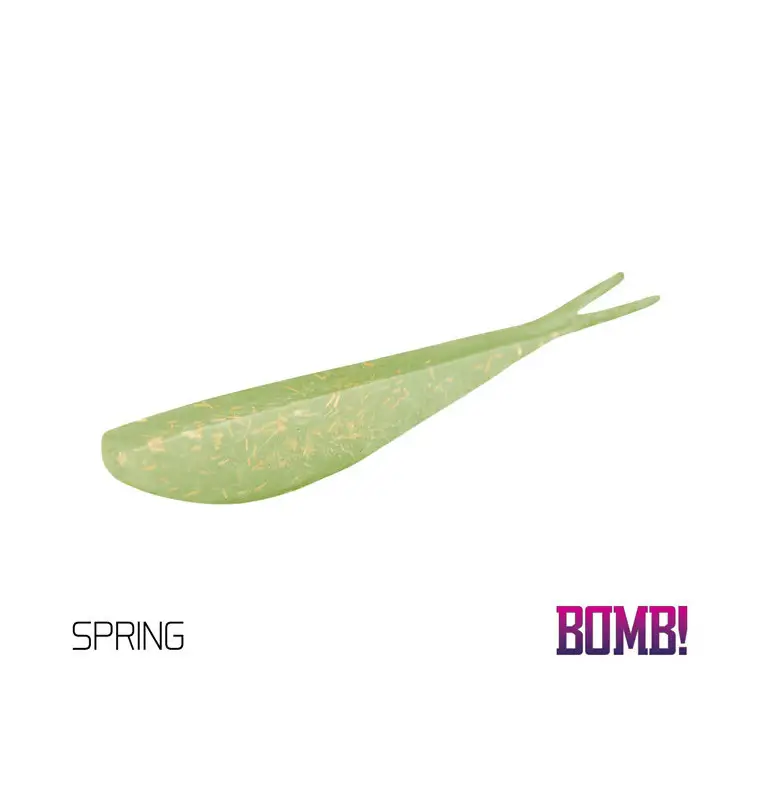 Delphin BOMB! D-SHOT 8,5 cm Spring Gummifisch 5 Stk. Drop Shot Angeln-Köder-JJ-Fishing