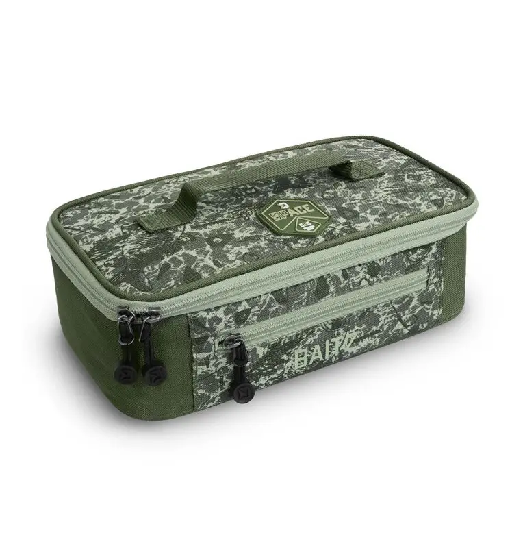 Delphin SPACE C2G Baits Tasche mit den Dosen Glug Pot Bag Ködertasche Camo-Taschen-JJ-Fishing