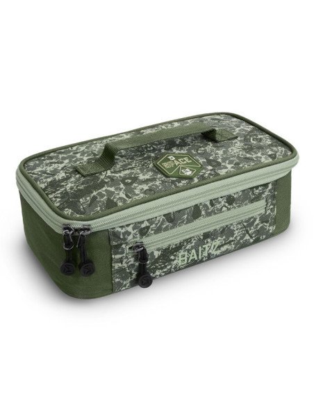 Delphin SPACE C2G Baits Tasche mit den Dosen Glug Pot Bag Ködertasche Camo-Bags-JJ-Fishing