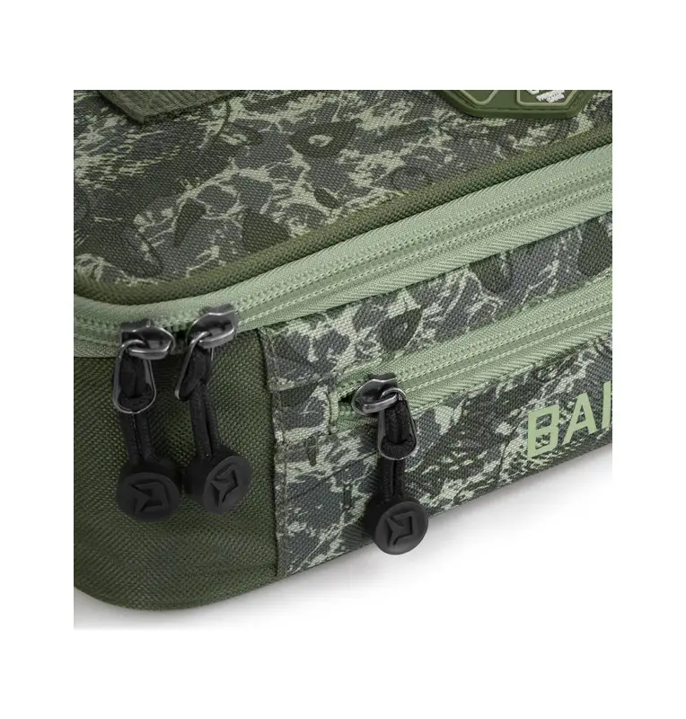 Delphin SPACE C2G Baits Tasche mit den Dosen Glug Pot Bag Ködertasche Camo-Bags-JJ-Fishing