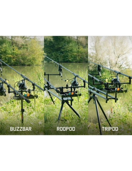 Delphin ShelfPOD Rod Pod Organizer Tisch Black Edition-Tackle & Co-JJ-Fishing