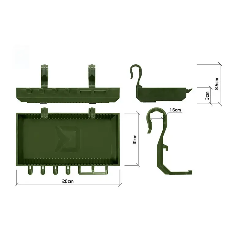 Delphin ShelfPOD Rod Pod Organizer Tisch Camo Grün-Tackle & Co-JJ-Fishing