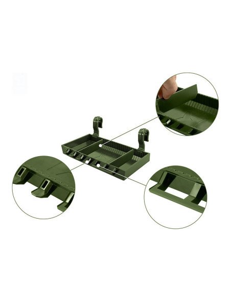 Delphin ShelfPOD Rod Pod Organizer Tisch Camo Grün-Tackle & Co-JJ-Fishing