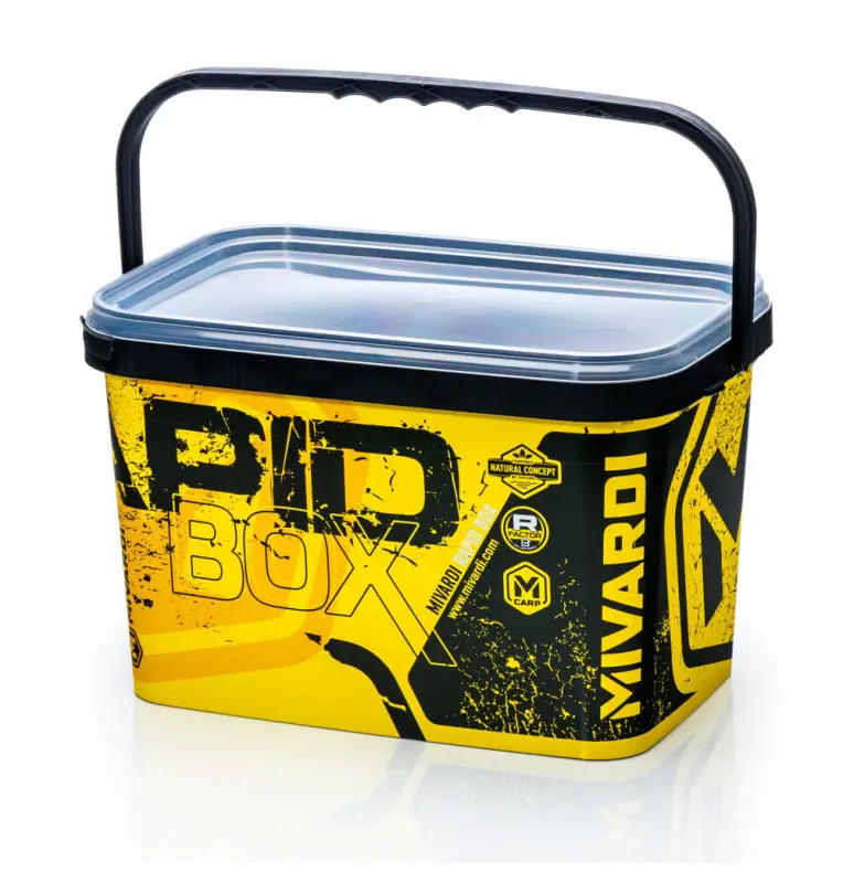 Mivardi Rapid Box XL - Bait Bucket Futter Eimer Spod Station Kübel-Angelzubehör-JJ-Fishing
