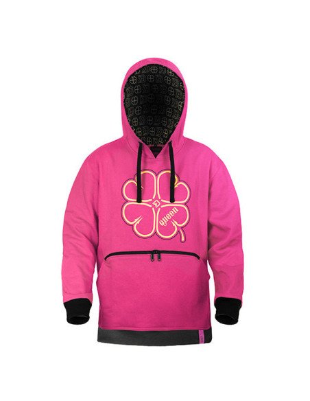 Delphin QUEEN 4Love S Kapuzenpullover Pink Frauen Angelgewand Hoodie-Bekleidung-JJ-Fishing