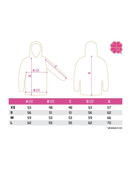 Delphin QUEEN 4Love L Kapuzenpullover Pink Frauen Angelgewand Hoodie-Bekleidung-JJ-Fishing