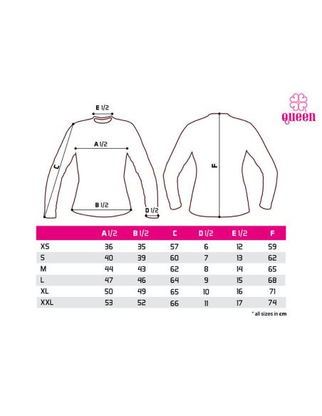 Delphin QUEEN 4LOVE XXL Thermoset Oberteil & Unterteil Lange Unterwäsche Extra Warm Angelbekleidung Frauen Winter Rosa-Clothi...