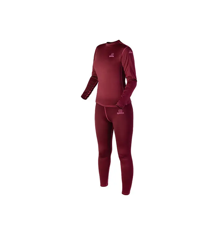 Delphin QUEEN 4LOVE L Thermoset Oberteil & Unterteil Lange Unterwäsche Extra Warm Angelbekleidung Frauen Winter Rosa-Bekleidu...