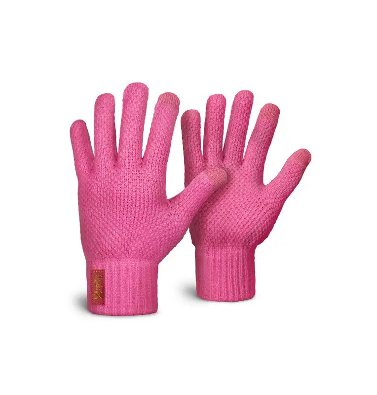 Delphin QUEEN Qnity Damen-Handschuhe Universal Rosa Extra Warm-Home page-JJ-Fishing