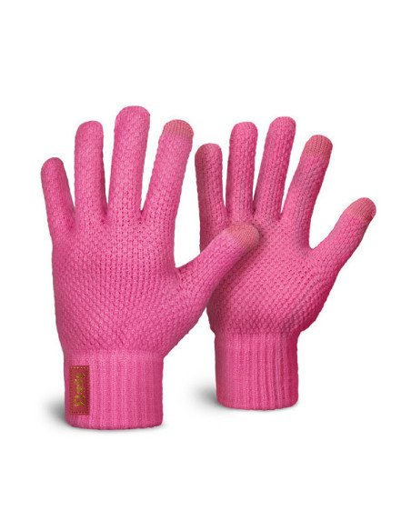 Delphin QUEEN Qnity Damen-Handschuhe Universal Rosa Extra Warm-Home page-JJ-Fishing