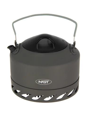 NGT Fast Burn Kettle 1.1L Gun Metal-Outdoor Cooking-JJ-Fishing