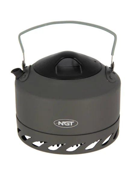 NGT Fast Burn Kettle 1.1L Gun Metal-Outdoor Cooking-JJ-Fishing