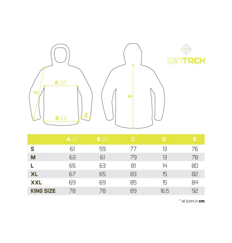 Delphin WinTREK KING SIZE Jacke 5000ml Wassersäule Winterjacke Extra Warm-Bekleidung-JJ-Fishing