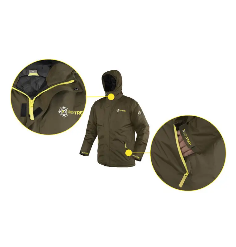 Delphin WinTREK S Jacke 5000ml Wassersäule Winterjacke Extra Warm-Bekleidung-JJ-Fishing