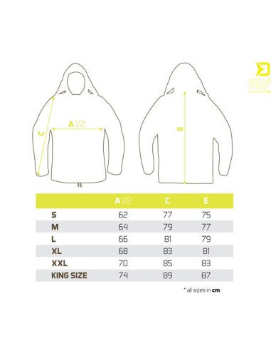 Delphin PROOF Camo M Wasserdichter zweiteiliger Anzug Regenanzug Jacke & Hose-Bekleidung-JJ-Fishing