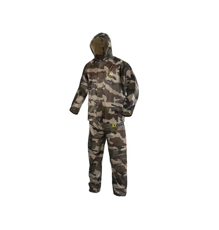 Delphin PROOF Camo L Wasserdichter zweiteiliger Anzug Regenanzug Jacke & Hose-Bekleidung-JJ-Fishing