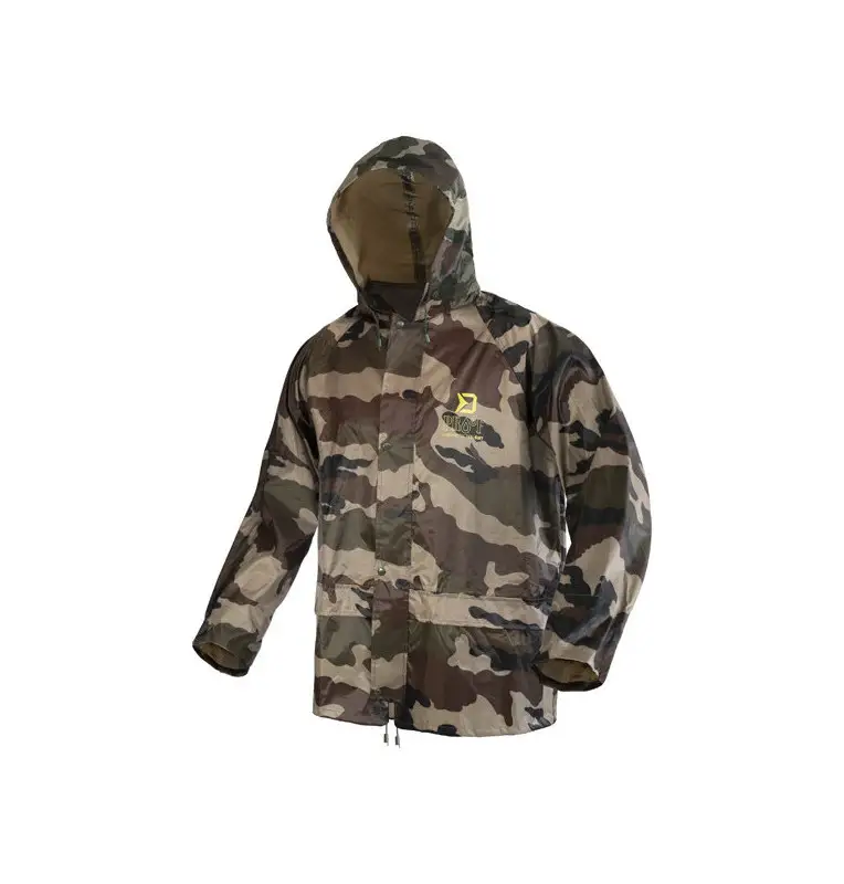 Delphin PROOF Camo XXL Wasserdichter zweiteiliger Anzug Regenanzug Jacke & Hose-Bekleidung-JJ-Fishing