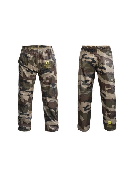 Delphin PROOF Camo XXXL Wasserdichter zweiteiliger Anzug Regenanzug Jacke & Hose-Bekleidung-JJ-Fishing