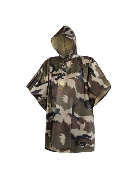 Delphin PROOF Poncho XS-M Wasserdicht Camo Regenschutz Überwurf Angeljacke-Bekleidung-JJ-Fishing