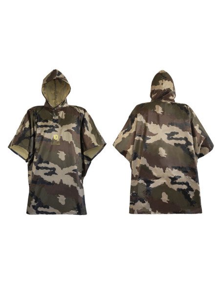 Delphin PROOF Poncho XS-M Wasserdicht Camo Regenschutz Überwurf Angeljacke-Bekleidung-JJ-Fishing
