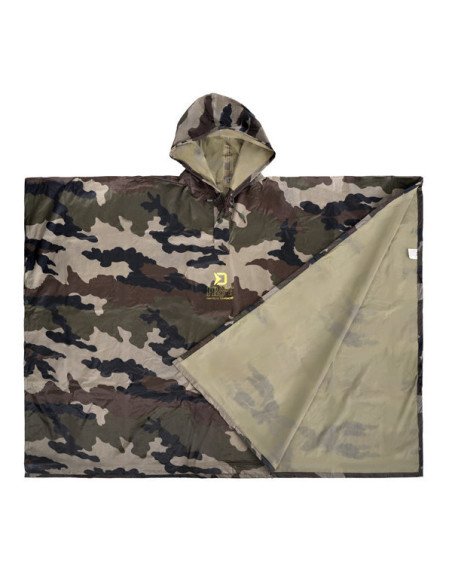Delphin PROOF Poncho XS-M Wasserdicht Camo Regenschutz Überwurf Angeljacke-Bekleidung-JJ-Fishing