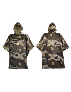 Delphin PROOF Poncho L-XXL Wasserdicht Camo Regenschutz Überwurf Angeljacke-Bekleidung-JJ-Fishing 2