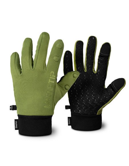 Delphin MagneTIP XL Angel Handschuhe 100% Spandex und Fleece Anti-Slip Predator Gloves-Bekleidung-JJ-Fishing