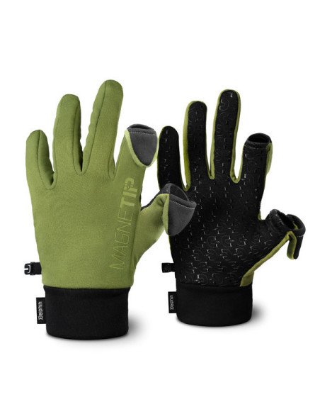 Delphin MagneTIP XL Angel Handschuhe 100% Spandex und Fleece Anti-Slip Predator Gloves-Bekleidung-JJ-Fishing