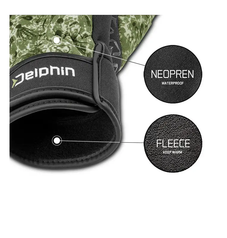 Delphin NeoFLIX L Neoprenhandschuhe Gefüttert Winter Gloves Angelhandschuhe Extra Warm-Bekleidung-JJ-Fishing