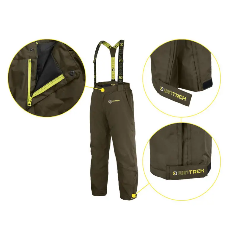Delphin WinTREK S Hose 5000ml Wassersäule Winterhose Extra Warm-Bekleidung-JJ-Fishing