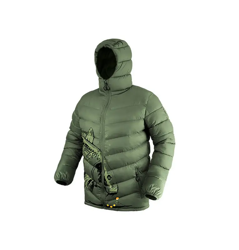Delphin Catch me L WINTER CARP Jacke Dicke Wärmeschutzschicht Carp Edition-Bekleidung-JJ-Fishing