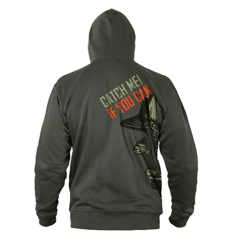 Delphin Catch me CARP NX Kapuzenpullover Größe S Hoodie-Hoodie, Shirts, Jacken & Co-JJ-Fishing