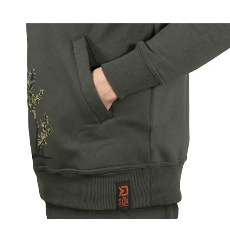 Delphin Catch me CARP NX Kapuzenpullover Größe S Hoodie-Hoodie, Shirts, Jacken & Co-JJ-Fishing