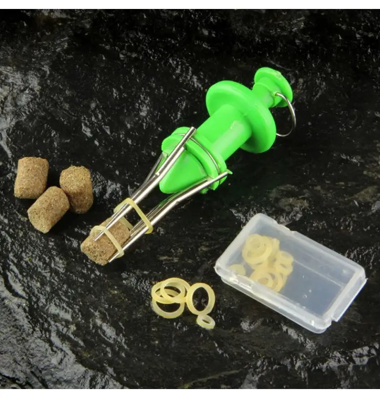 Nevis Bait Band Set mit Zange Köder-Ringe-Vorfachmaterial & Montage-Zubehör-JJ-Fishing