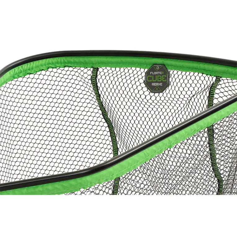 Delphin REAXE FloateR CUBE Kescherkopf 60x50cm Method Feeder-Kescher & Kescherzubehör-JJ-Fishing