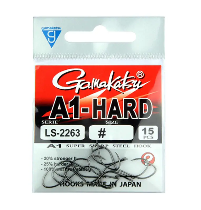 Gamakatsu A1-HARD Hooks 15 Stück Size 8 Made in Japan Method Feeder Angelhaken-Hook & Co-JJ-Fishing