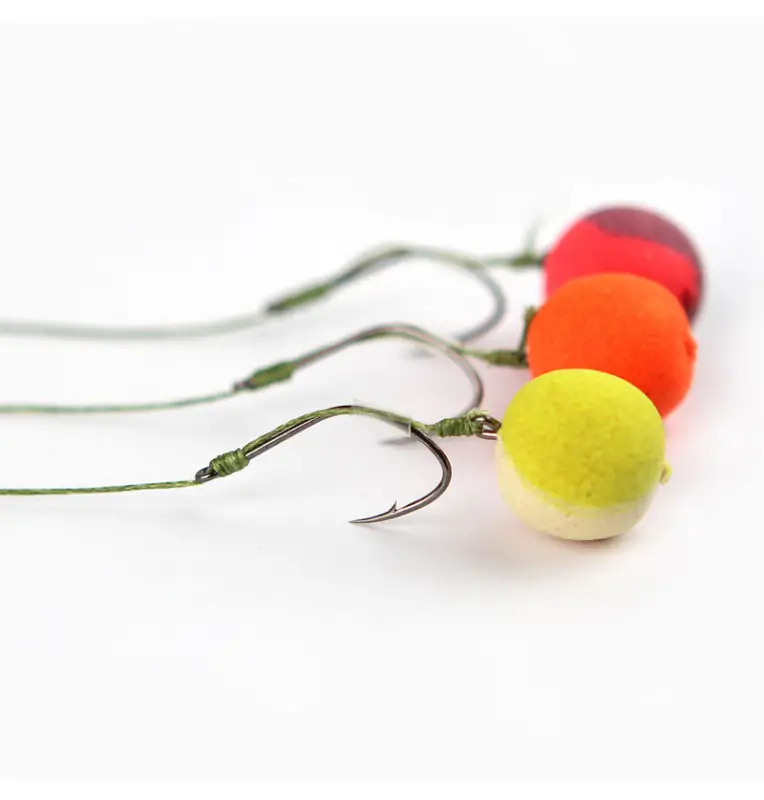 Nevis Method Feeder Bait Spike Rig 5 Stück Länge 8,5cm Pellet Carp Hook Size 12 Barbed Vorfach-Vorfächer-JJ-Fishing