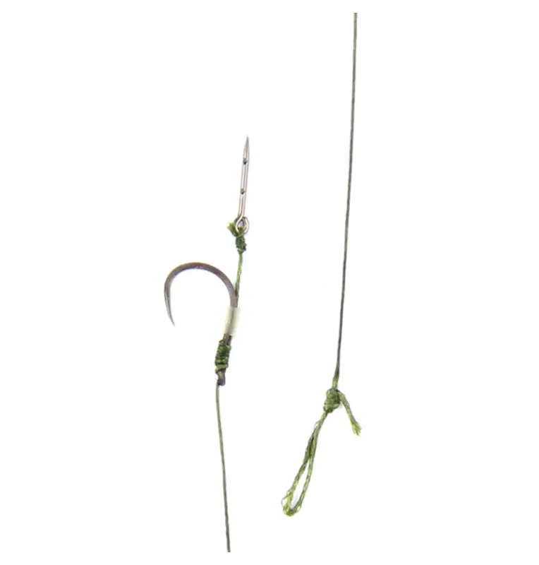 Nevis Method Feeder Bait Spike Rig 5 Stück Länge 8,5cm Feeder Round Hook Size 8 Barbless Vorfach-Vorfächer-JJ-Fishing