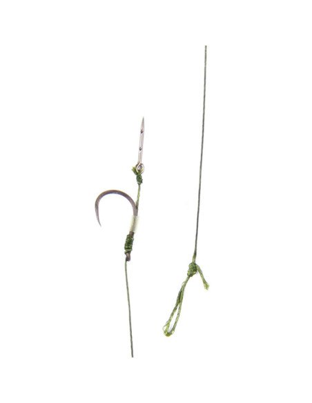 Nevis Method Feeder Bait Spike Rig 5 Stück Länge 8,5cm Feeder Round Hook Size 8 Barbless Vorfach-Vorfächer-JJ-Fishing